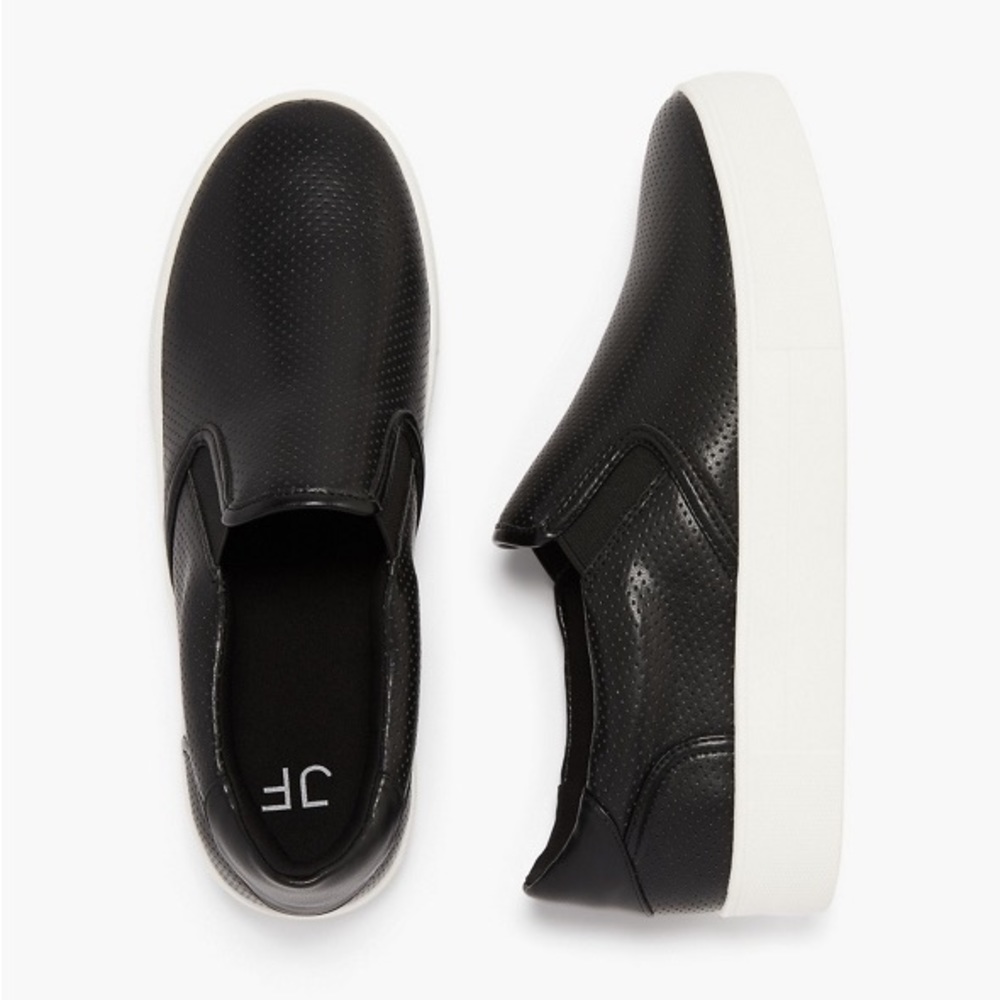 NIB Black Slip-On Sneakers